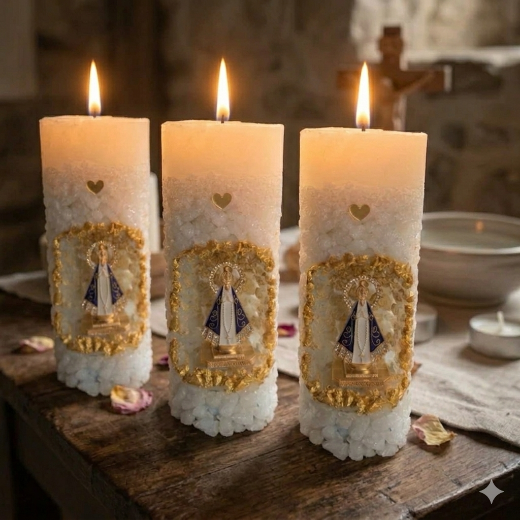 Vela Branca - Kit Kit Família